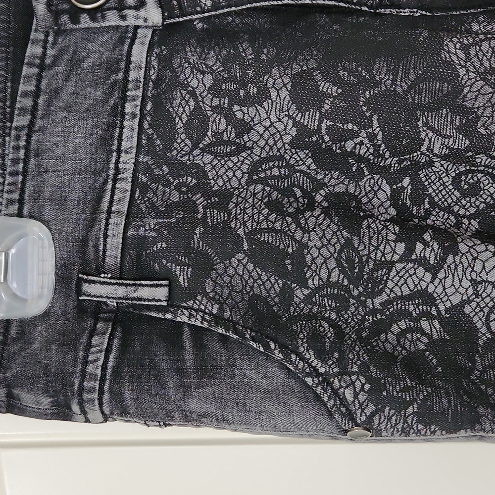 O'Pearl lace Imprint Jeans